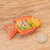 Ceramic magnets, 'Marine Festival' (set of 4) - Set of 4 Fish-Themed Hand-Painted Colorful Ceramic Magnets (image 2j) thumbail