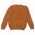Men's cotton pullover sweater, 'Sporting Elegance in Sepia' - Men's Sepia Cotton Pullover Sweater Knit in Guatemala (image 2e) thumbail