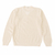 Men's recycled cotton pullover sweater, 'Sporting Elegance in Alabaster' - Men's Alabaster Cotton Pullover Sweater Knit in Guatemala (image 2d) thumbail