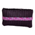 Curated gift box, 'Plush Purple' - Gift Set with Purple Scarf, Handwoven Clutch, and Earrings