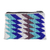 Beaded coin purse, 'Splendid Zigzag' - Beaded Coin Purse with Zigzag Pattern Handmade in Guatemala