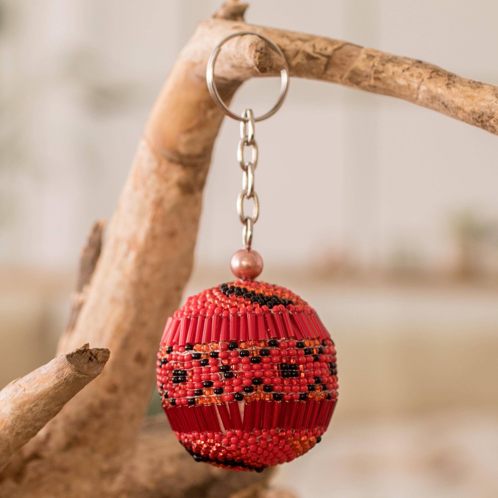 Keychain and Bag Charm - Round