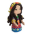 Gehäkelte Dekopuppe aus Baumwolle - Mädchen in guatemaltekischer Kleidung, dekorative Puppe aus gehäkelter Baumwolle
