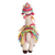 Crocheted cotton decorative accent, 'Festive Llama' - Crocheted Cotton Decorative Accent of colourful Llama