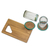 Curated gift set, 'Entertainer' - Handcrafted Wood, Pine Needle and Glass Curated Gift Set