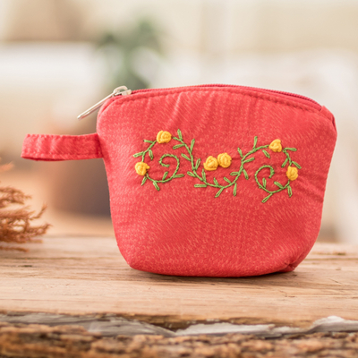 Embroidered Clutch Bag Kit – Garden Streets