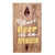 Wood wall-mounted bottle opener, 'The Best Beer' - Hand-Painted Wood Wall Art and Mounted Bottle Opener