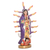 Wood sculpture, 'Queen of Guadalupe' - Handcrafted Floral Our Lady of Guadalupe Pinewood Sculpture (image 2c) thumbail