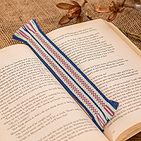 Cotton bookmark, Sweet Letters