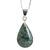 Jade double-sided pendant necklace, 'Two-Tone Shadow' - 925 Silver Green & Lilac Jade Double-Sided Pendant Necklace thumbail