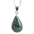 Jade double-sided pendant necklace, 'Two-Tone Shadow' - 925 Silver Green & Lilac Jade Double-Sided Pendant Necklace