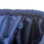 Cotton hobo shoulder bag, 'Indigo Sensations' - Abstract Patterned Indigo Cotton Hobo Shoulder Bag