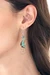 Crystal and glass beaded dangle earrings, 'The Turquoise Seahorse' - Turquoise Crystal and Glass Beaded Seahorse Dangle Earrings