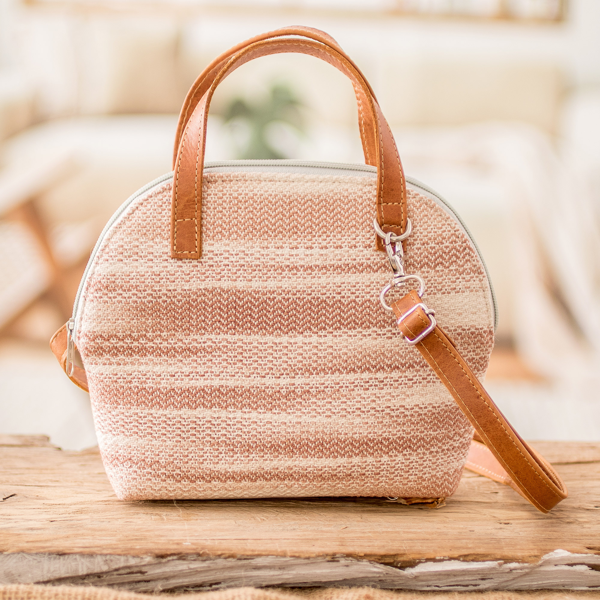 straw leather bag | Marrakesh artisan