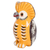 Ceramic figurine, 'Lively Tecolote' - Handmade and Painted Ceramic Owl Figurine in Yellow (image 2b) thumbail