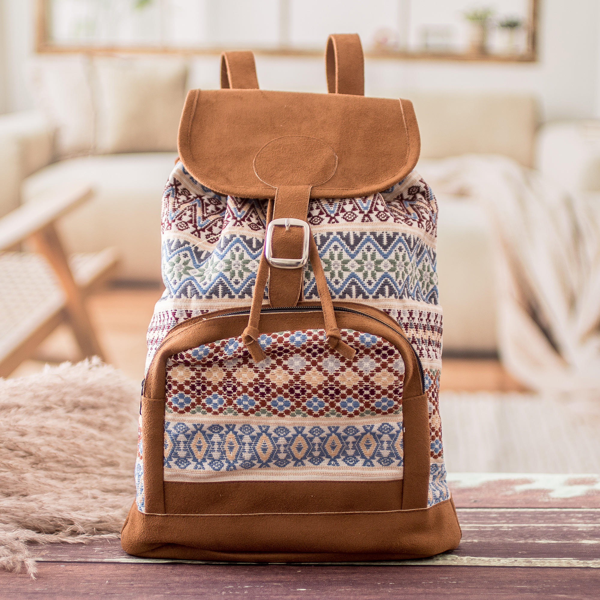Rising International Colorful Hippie Boho Backpack Purse Handmade Multi  Pocket | eBay