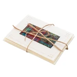Greeting card, 'Greeting of Love'  - Greeting Card Accented with Maya Weavings