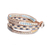 Perlenarmband - Handgefertigtes Armband aus blauen und goldenen Glasperlen