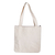 Cotton tote bag, 'Celestial Paths' - Traditional Patterned Zippered Ivory Cotton Tote Bag