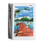 Paper journal, 'The Breathtaking Lake' - Inspirational Lake Atitlan-Themed Paper Journal