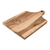 tabla de cortar de madera - Tabla de cortar artesanal de madera de laurel con grabado de tucán