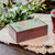 Teedose aus Holz - Handgefertigte Teebox aus Kiefernholz mit Naturmotiv in Braun
