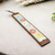 Glass mosaic incense holder, 'Floral Morning' - Handmade Glass Floral Mosaic Incense Holder in Bright Hues