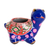 Blumentopf aus Keramik - Handbemalter blauer Schildkröten-Blumentopf aus Keramik aus Guatemala