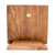 acento decorativo de madera - Acento decorativo en cascada de madera para mesa y pared con soporte