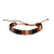 Macrame wristband bracelet, 'Earth Links' - Handwoven Adjustable Earthy-Toned Macrame Wristband Bracelet