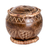 Dried gourd decorative accent, 'Sacred Treasure' - Hand-Carved Geometric-Themed Dried Gourd Decorative Accent