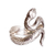 Wickelring aus Sterlingsilber, „Serpentine Elegance“ - Polierter, schlangenförmiger, verstellbarer Wickelring aus Sterlingsilber