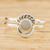 Jade stacking rings, 'Eclipse on the Moon' (set of 2) - Polished Moon-Themed Natural Jade Stacking Rings (Set of 2) (image 2) thumbail
