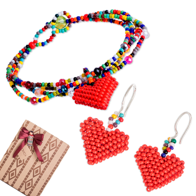 Sweet Hearts Bead Set