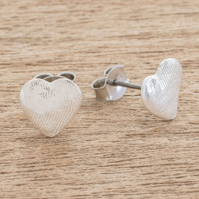 Curated gift set, 'Heart Connection' - Curated Heart Gift Set with 2 Pairs of Earrings 2 Bracelets