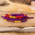 Pulseras de la amistad de macramé, (juego de 3) - Conjunto de 3 pulseras de la amistad de macramé amarillo, morado y rojo