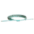 Crystal beaded wristband bracelet, 'Aquatic Way' - Turquoise and Metallic Crystal Beaded Wristband Bracelet