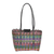 Handwoven tote bag, 'Colors of Happiness' - Eco-Friendly Hand-Woven Recycled Vinyl Cord Tote Bag