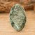 Jade cocktail ring, 'Vital Shimmering' - Polished Geometric Green Jade Cocktail Ring from Guatemala (image 2b) thumbail