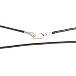 Jade pendant necklace, 'Butterfly Power' - Dark Green Jade Butterfly Pendant Necklace with Cotton Cord