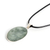 Sterling silver and jade pendant necklace, 'Spirited Peace' - Polished Sterling Silver and Jade Dolphin Pendant Necklace