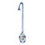 Crystal beaded suncatcher, 'Saint Benedict at Sea' - Blue and Purple Crystal and Pewter Saint Benedict Suncatcher