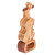 Mahogany home accent, 'Sweet Sound' - Violin Home Accent Carved from Sustainable Mahogany Wood