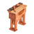 Mahogany home accent, 'Tropical Rythm' - Hand-Carved Eco-Friendly Mahogany Wood Marimba Home Accent