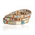 Beaded wrap bracelet, 'Fertile Land' - Colorful Beaded Wrap Bracelet Hand-Woven in Guatemala