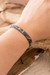 Beaded wristband bracelet, 'Soft Symphony' - Bohemian Beaded Wristband Bracelet Hand-Loomed in Guatemala