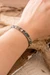 Pulsera de cuentas - Pulsera de pulsera con cuentas tejidas a mano guatemaltecas en tonos cálidos