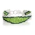 Beaded wristband bracelet, 'Evergreen Harmony' - Adjustable Glass Beaded Wristband Bracelet in Green Hues