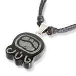 Jade pendant necklace, 'Mayan Compassion' - Mayan Compassion Nahual-Inspired Jade Pendant Necklace