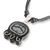 Jade pendant necklace, 'Mayan Compassion' - Mayan Compassion Nahual-Inspired Jade Pendant Necklace